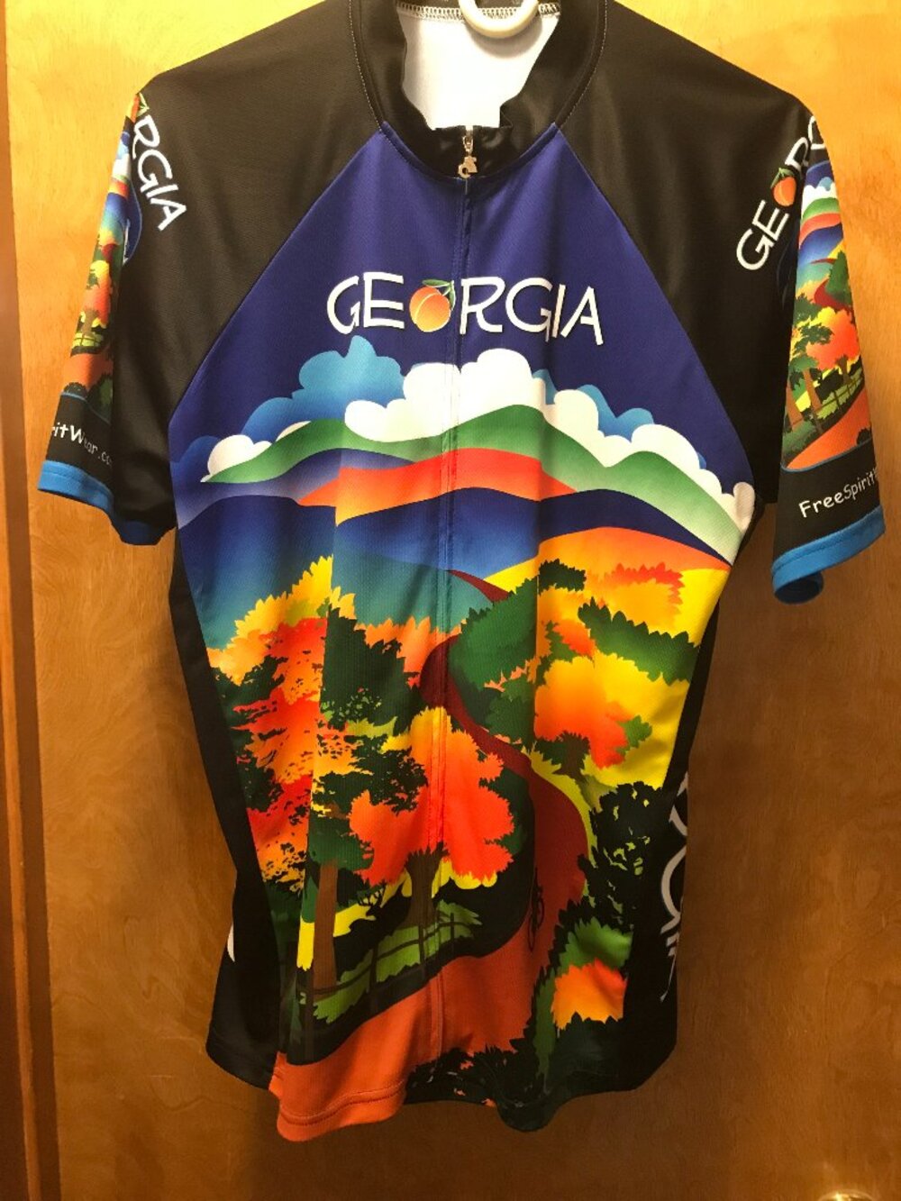 Cycling Shirt Free Spirit Wear Georgia Size XL